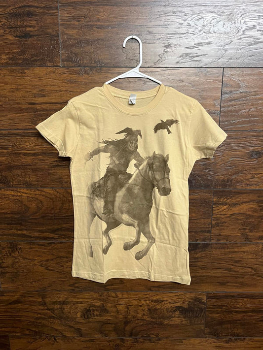 The Lone Ranger Movie Promo Johnny Depp Junior Tee Womens