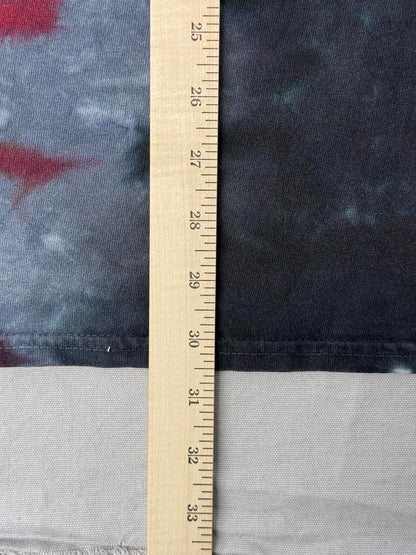 Y2K Faded Led Zeppelin Tie Dye T-shirt Zoso Blimp Album -L