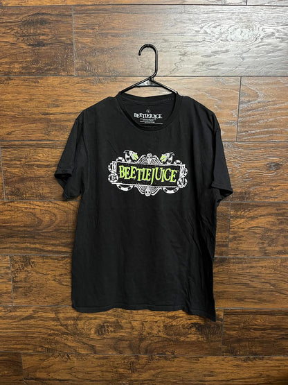 Beetlejuice Movie T-shirt - Ghost With the Most Keaton - L