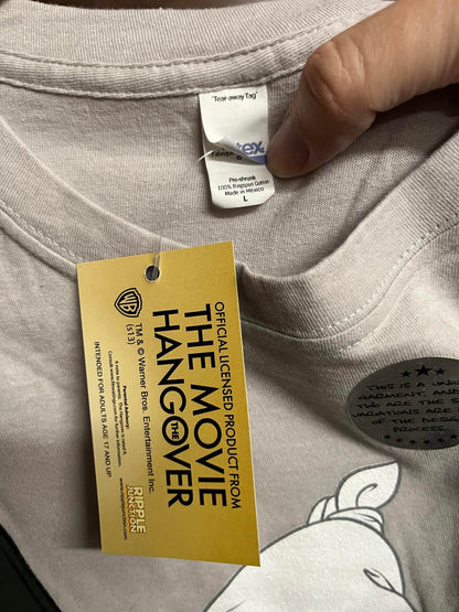 The Hangover Movie 3 Promo T-shirt  Baby Holder Womans - L