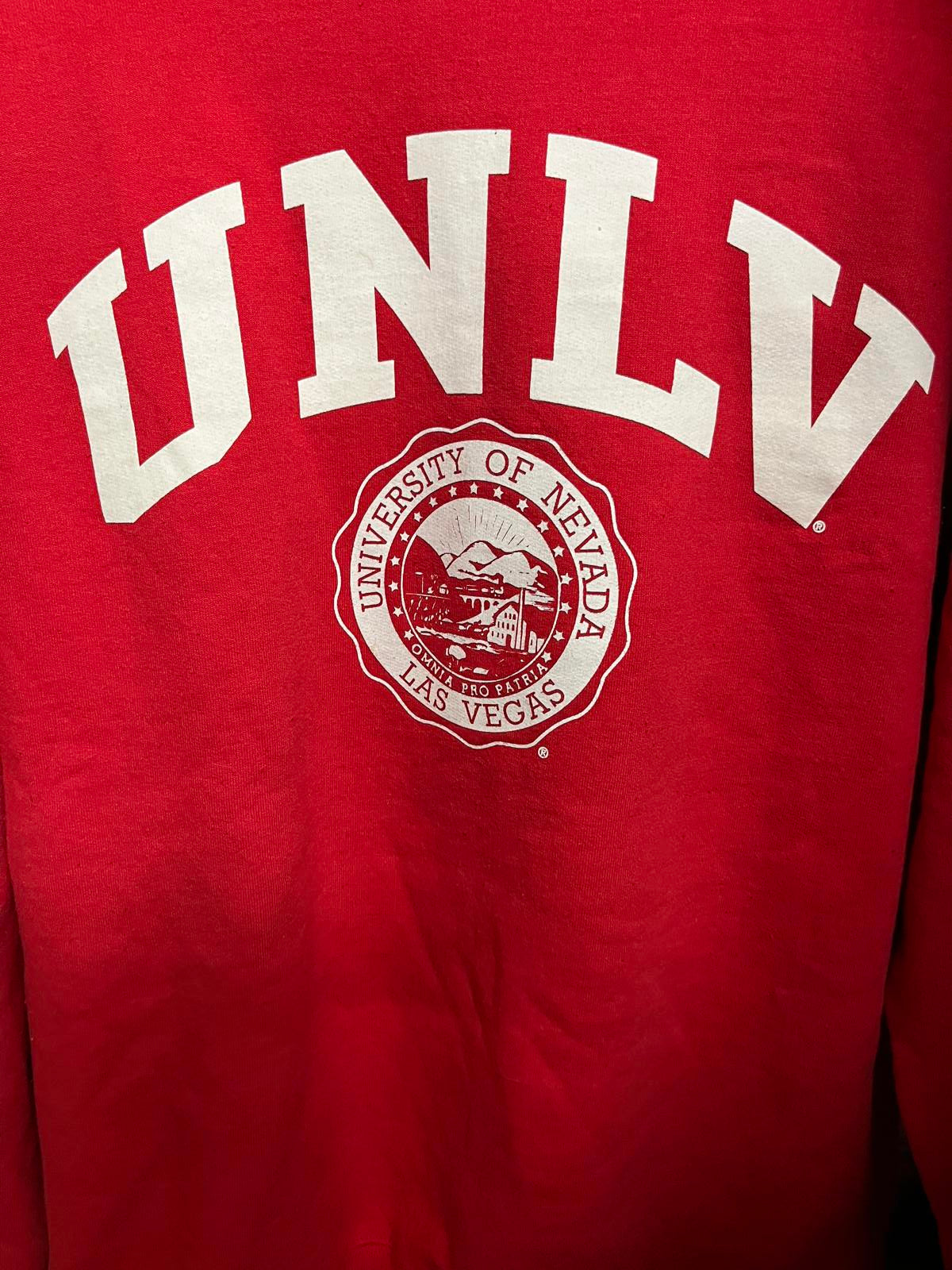 Vintage UNLV College Crewneck University of Nevada Las Vegas