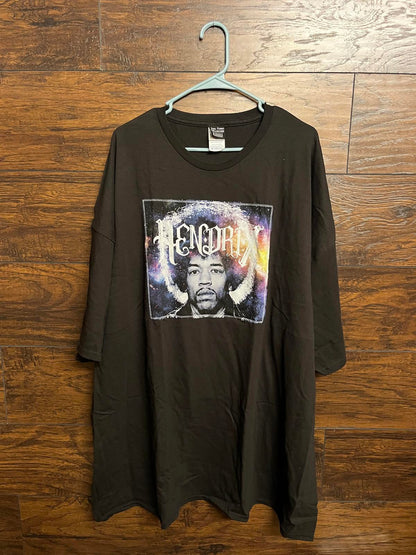 Y2K Jimi Hendrix Space T-shirt Karl Ferris Psychedlic Photo
