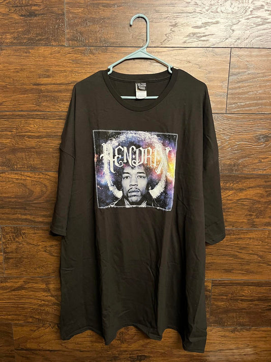 Y2K Jimi Hendrix Space T-shirt Karl Ferris Psychedlic Photo