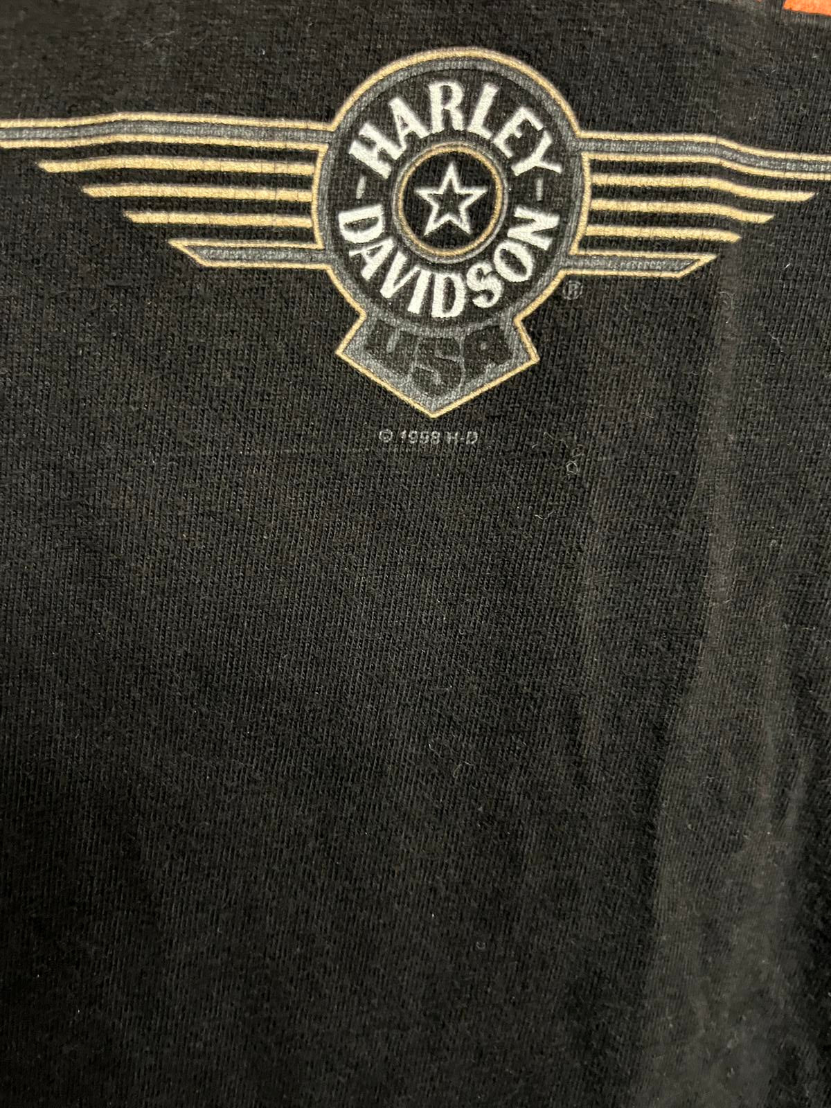 VTG Harley Davidson T-shirt Fat Boys Rule 1998 Tee -M