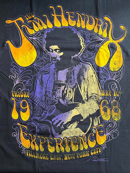 Vintage Jimi Hendrix Experience T-Shirt - Zion Tag Shirt -XL