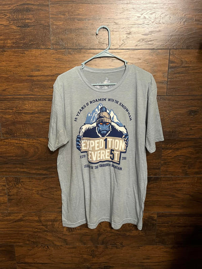 Disney Expedition Everest T-shirt - 15 Year Anniversary - XL