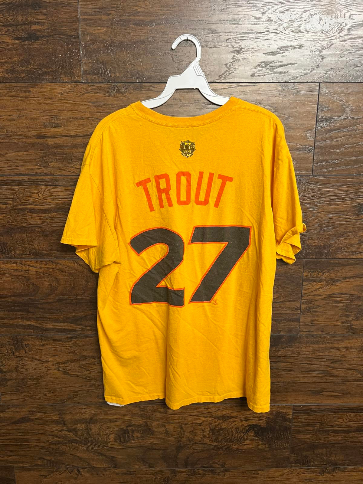 Majestic Mike Trout T-shirt Jersey 2016 All Star Game Tee L