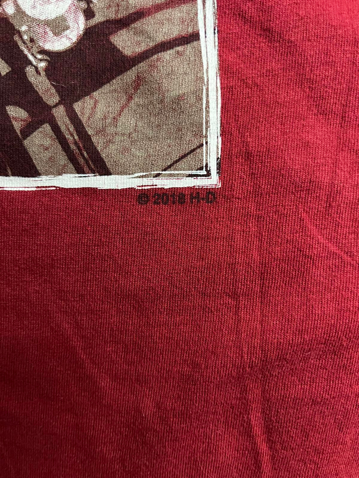 Las Vegas Harley Davidson T-shirt Red Rock Tee - L