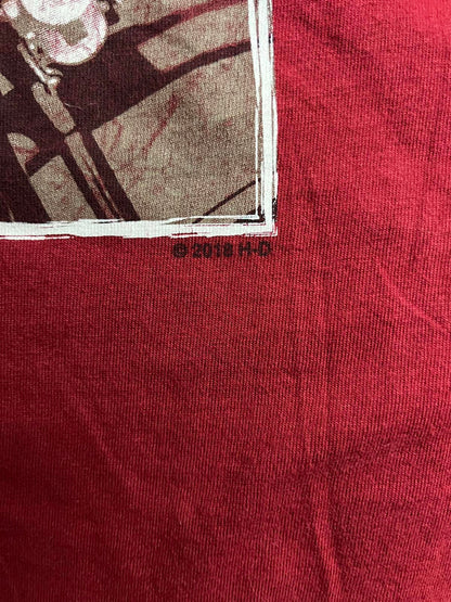 Las Vegas Harley Davidson T-shirt Red Rock Tee - L
