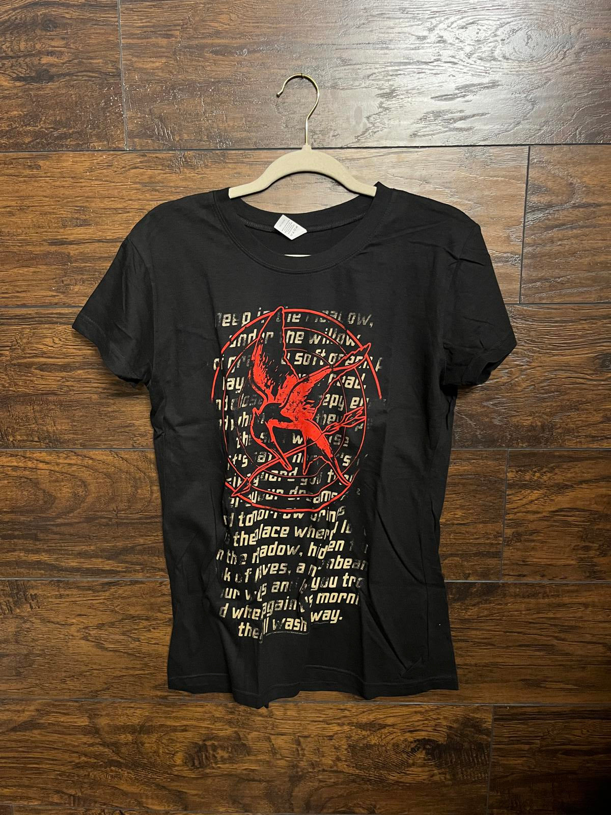 Hunger Games Movie Mockingjay T-shirt - Katniss Song 2010-XL