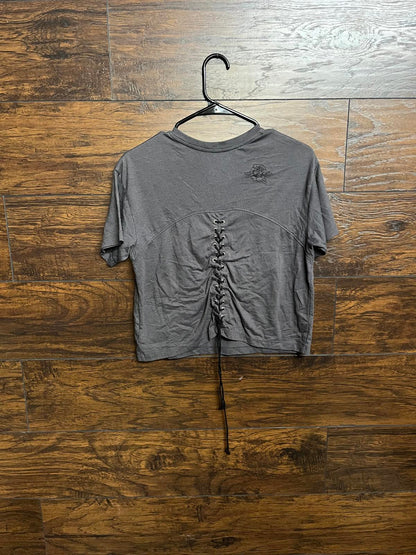 Disney Tee Mickey Rock n Rollercoaster Woman's Laced Back	XS