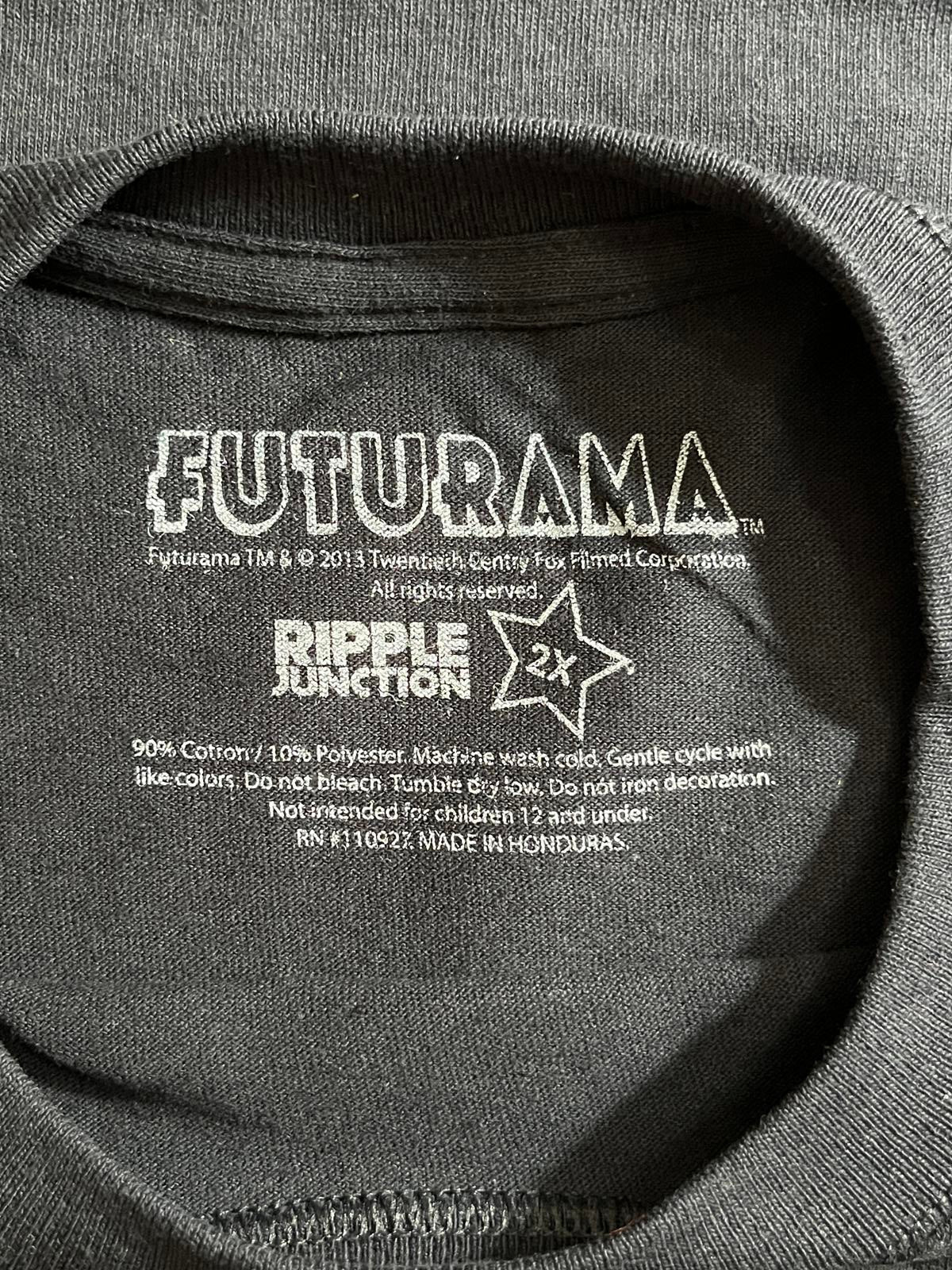 Vintage Futurama T-shirt TV - Matt Groening Copyright - 2XL