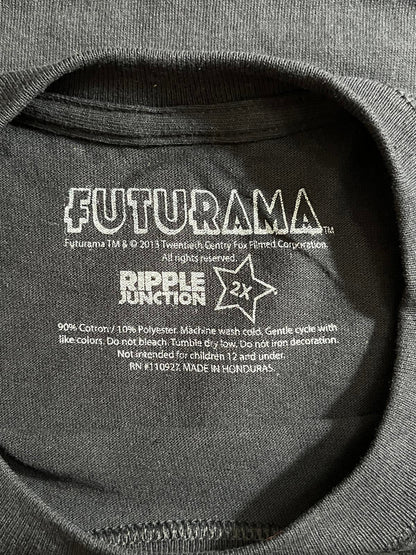 Vintage Futurama T-shirt TV - Matt Groening Copyright - 2XL