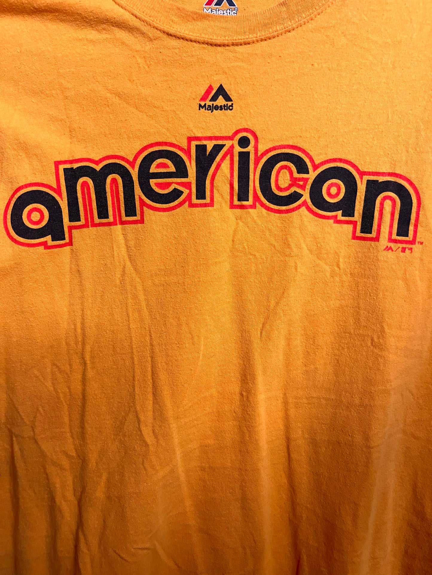 Majestic Mike Trout T-shirt Jersey 2016 All Star Game Tee L