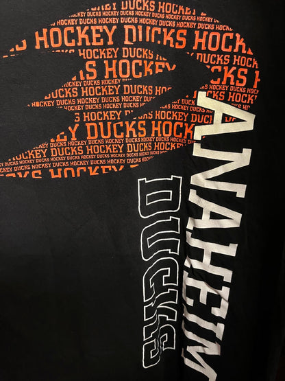 NHL Anaheim Ducks Hockey T-shirt - Vintage Cracking - XL
