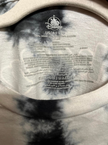 Disney Mickey Mouse Tie Dye Keep Smiling Heart Hands - L