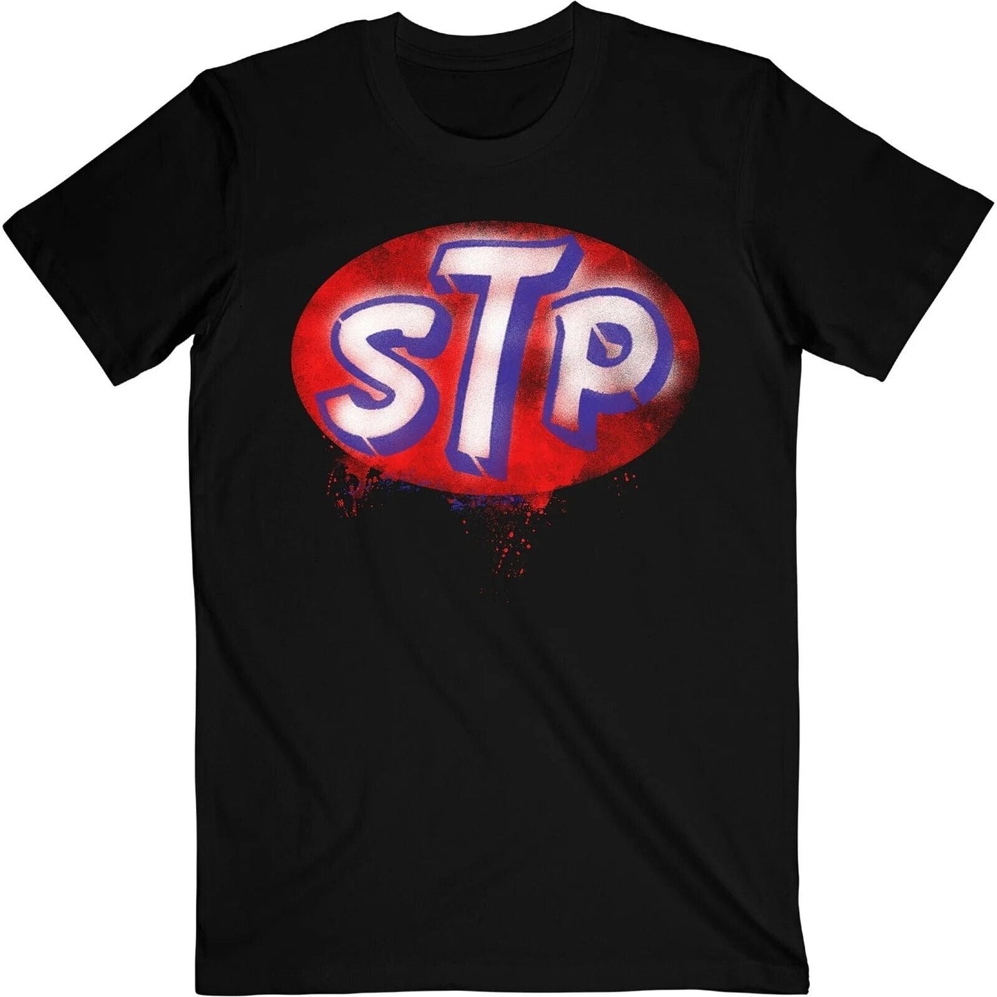 Stone Temple Pilots Mens T-shirt- STP Can New Band Tees