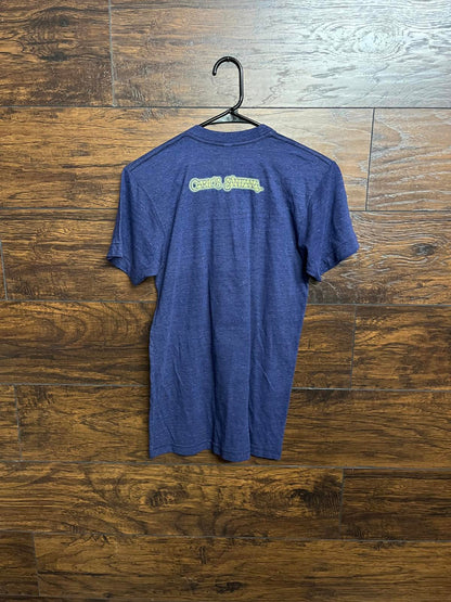 Carios Santana T-shirt 2 Sided - Santana Guitar Peace Dove