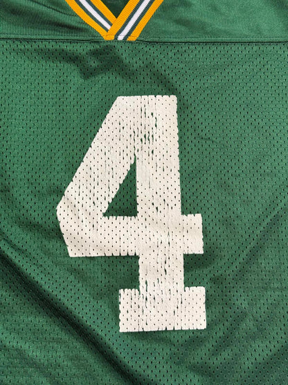 VTG Brett Favre Green Bay Jersey #4 Logo Athletic - M