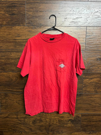 Y2K Harley Davidson T-shirt Corpus Christi Texas Y2K Tee -L