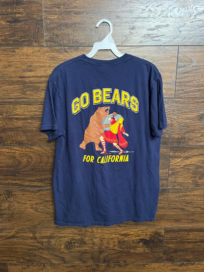 College Football Tee USC vs Cal 2022 T-shirt Helmet Tee -M