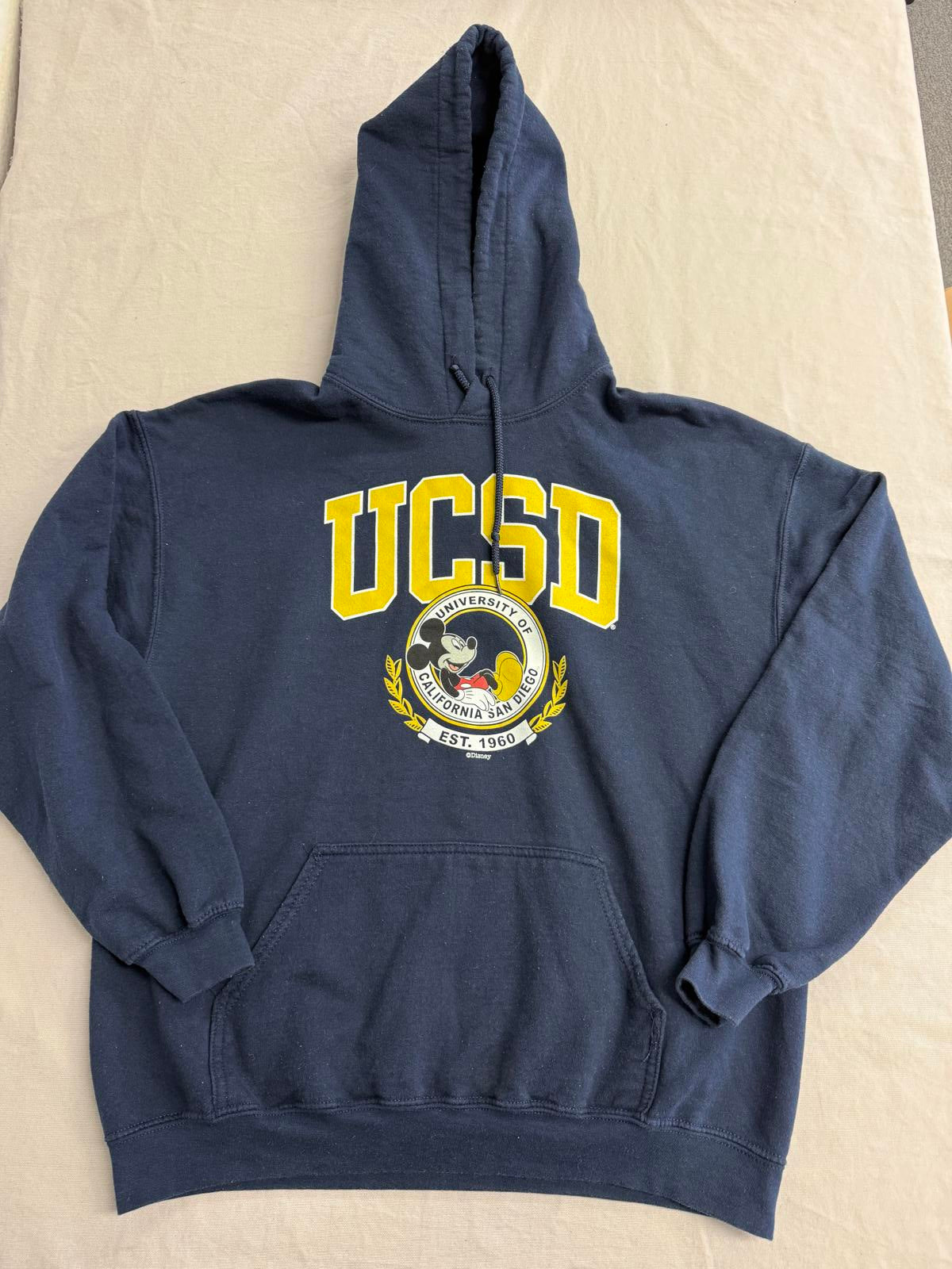 UCSD Hoodie Disney Mickey Mouse University San Diego