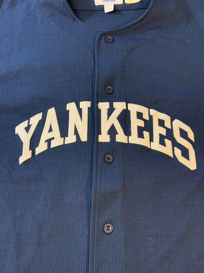 VTG Derek Jeter Baseball Jersey Yankees #2 Starter Jersey L