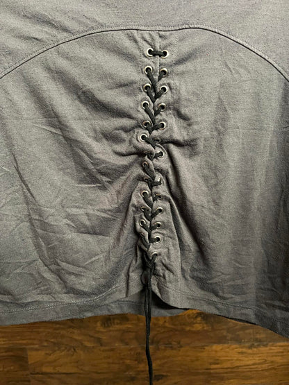 Disney Tee Mickey Rock n Rollercoaster Woman's Laced Back	XS