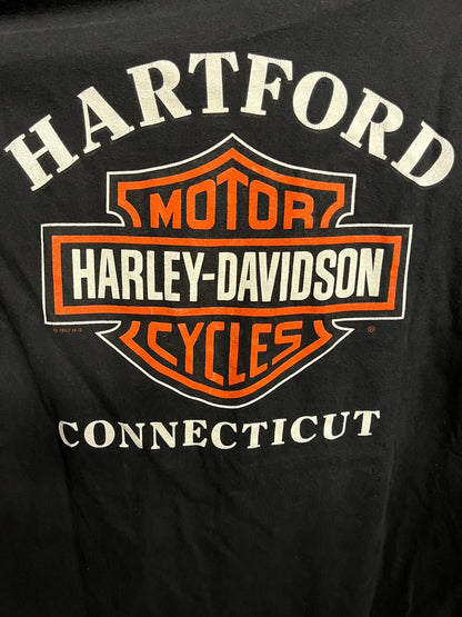 VTG Harley Davidson T-shirt Fat Boys Rule 1998 Tee -M