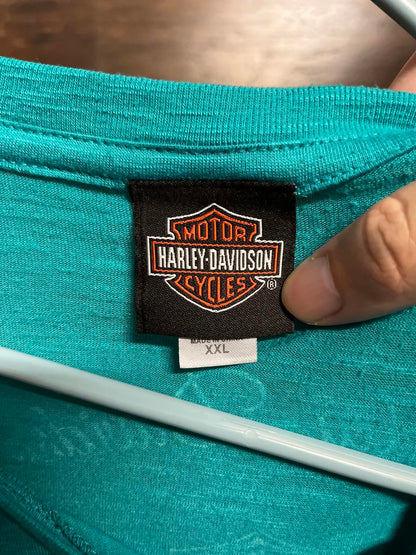 Womens Harley Davidson Rhinestone Nassau Bahamas XXL
