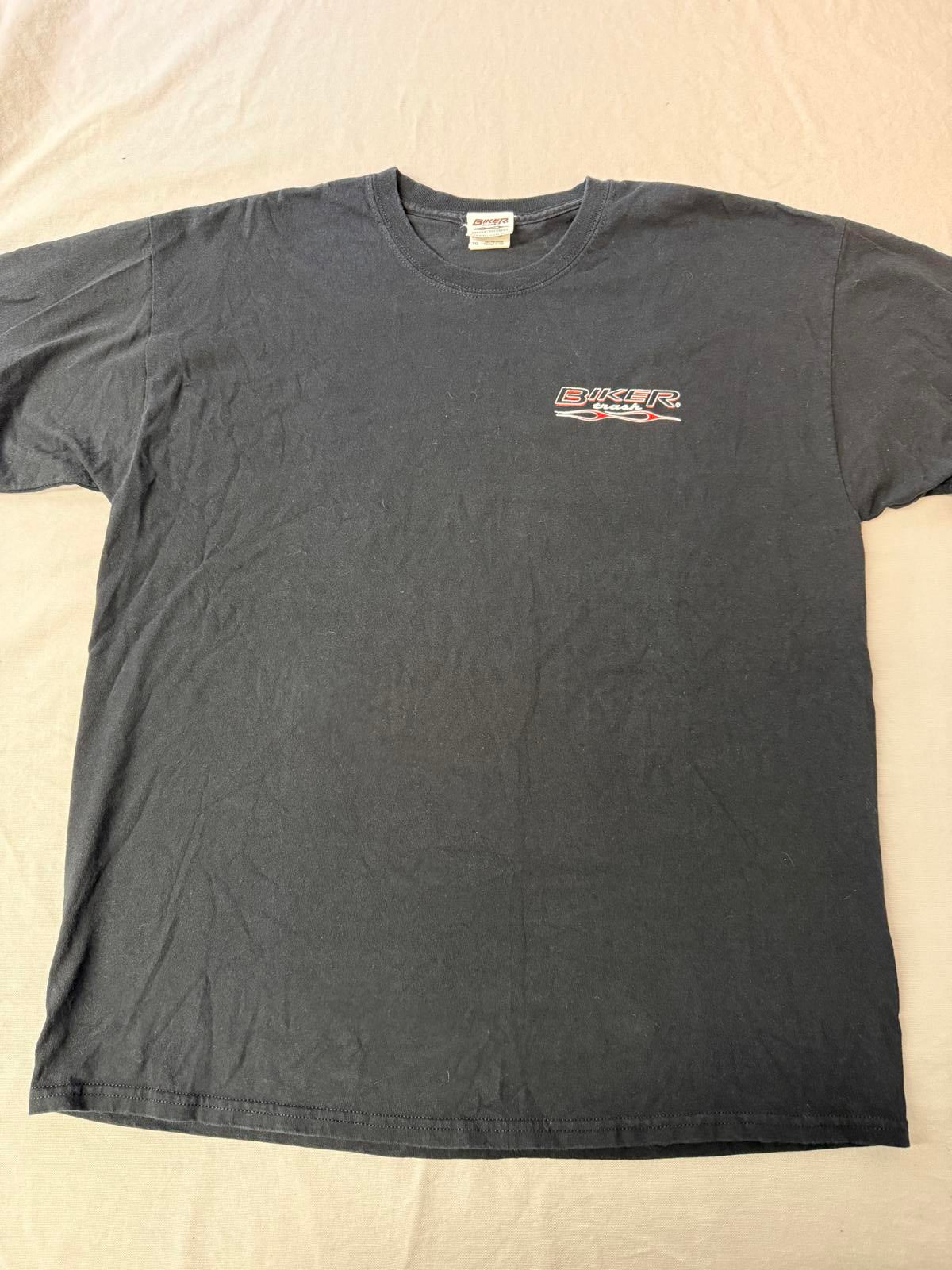 Biker Trash T-shirt Dont Piss Me Off Tee XL