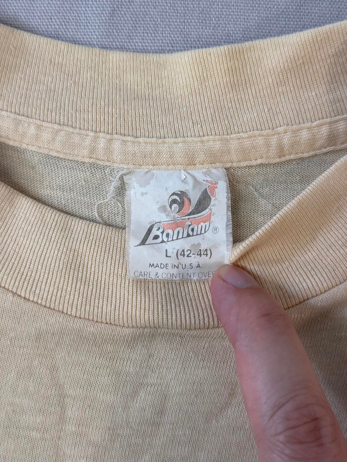 Bell South x Mickey Mouse Collab T-shirt 1980s Disney Tee L