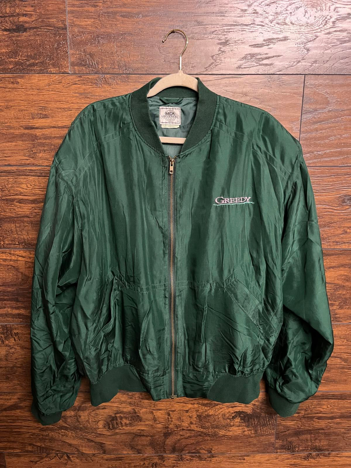 Greedy Movie Promo Bomber Jacket - 1994 Movie MCA Universal