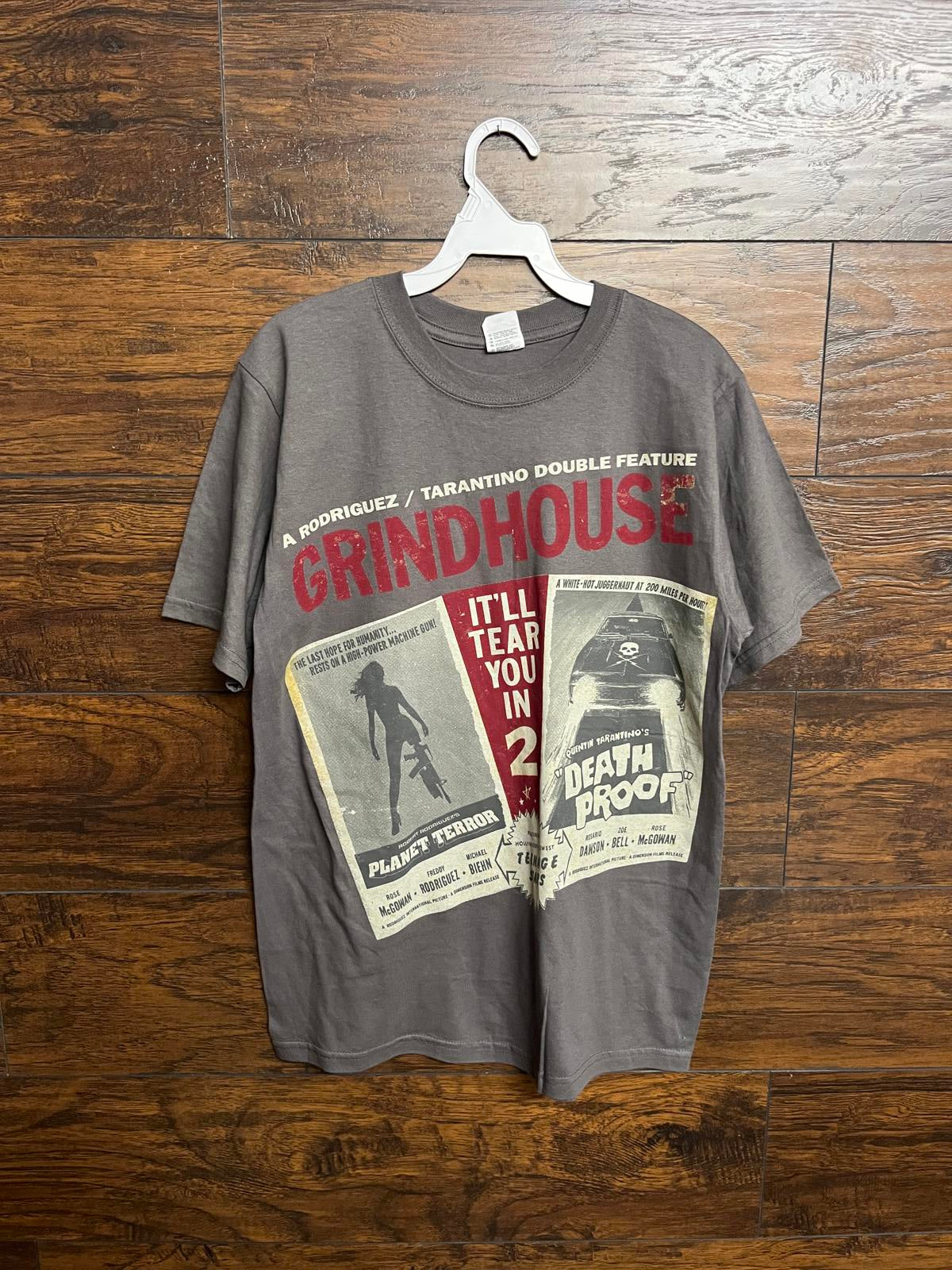 Grindhouse Movie T-shirt Rodriguez Tarantino 2007 Tee -M