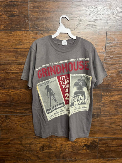 Grindhouse Movie T-shirt Rodriguez Tarantino 2007 Tee -M