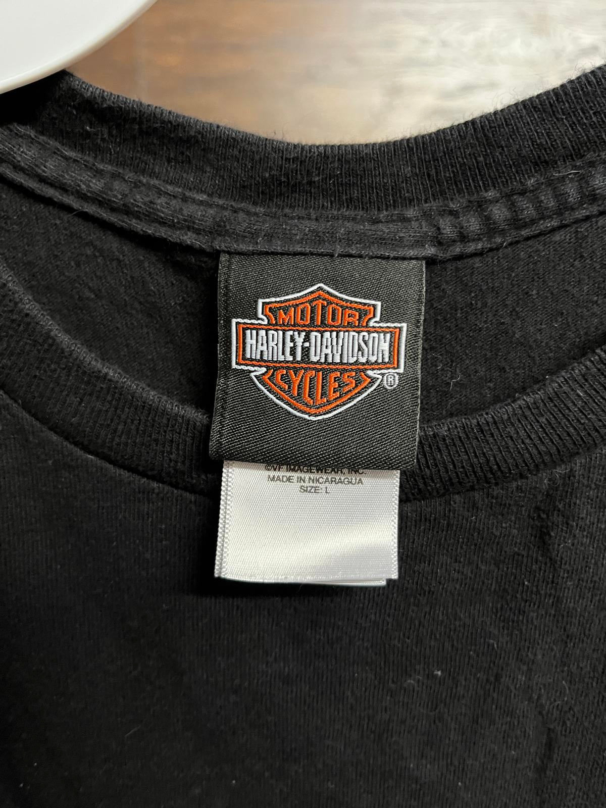 Harley Davidson Ride to Live T-shirt - Powder Keg Shirt L