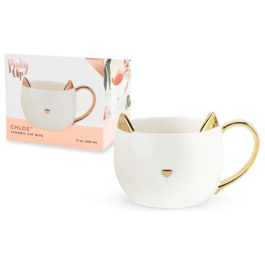Chloe™ White Cat Mug