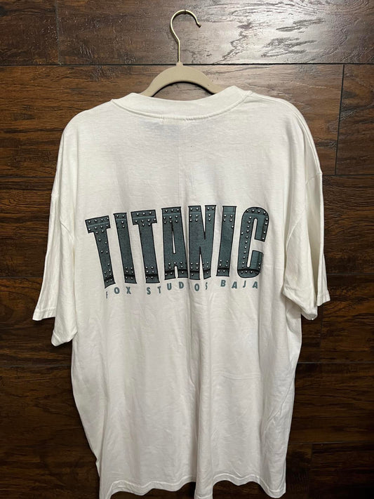 Titanic Movie T-shirt Vintage - Fox Studios Baja - XL
