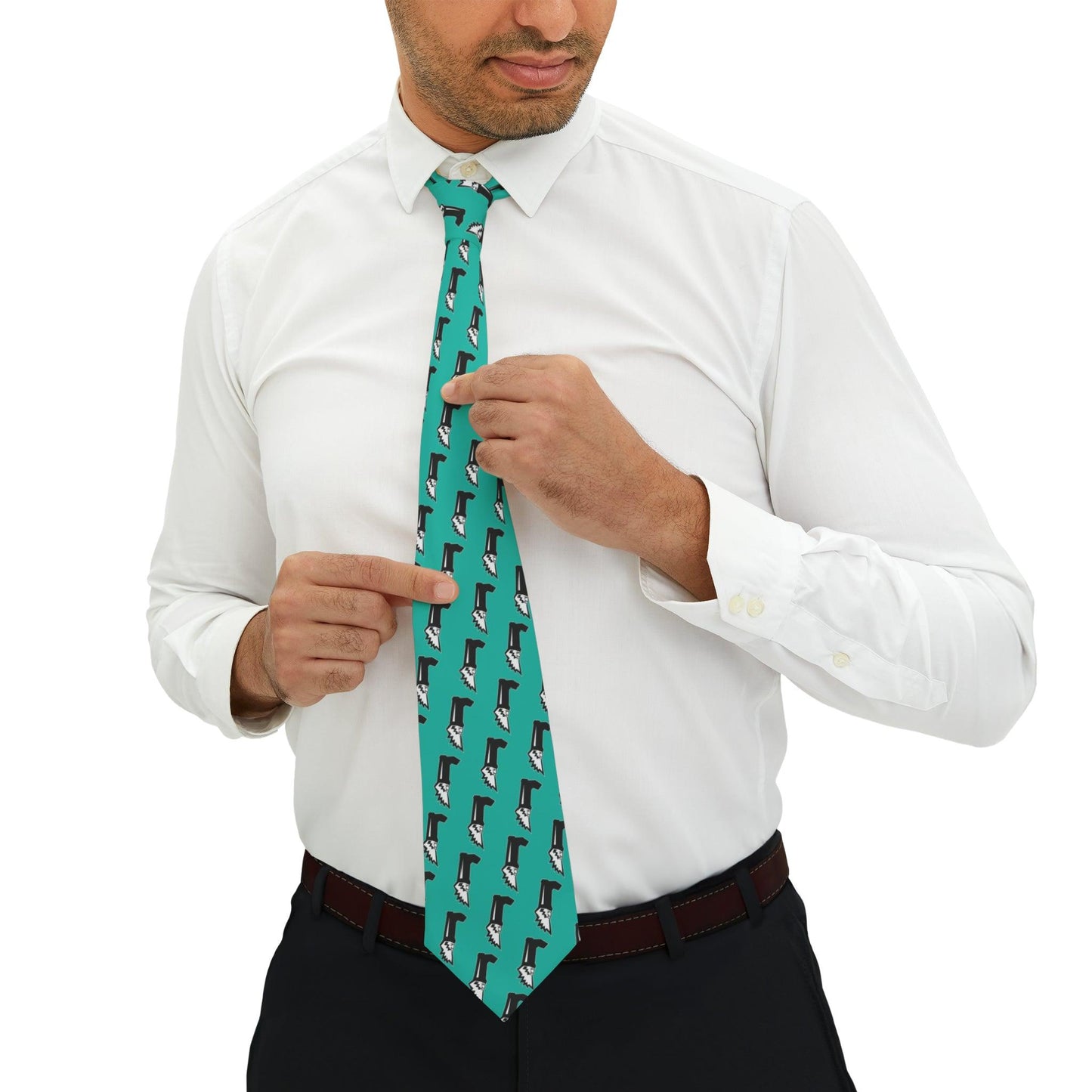Vermin Supreme Line-Art Necktie - The Agora Markets