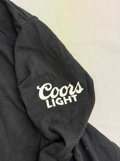 NHL Pittsburgh Penguins Hockey T-shirt Jersey LS Coors Light