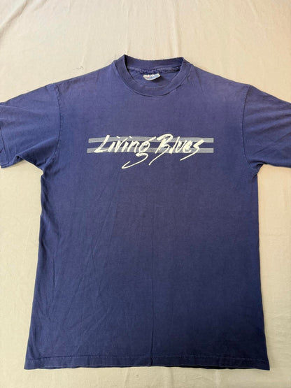 VTG Living Blues T-shirt University of Mississippi Tee - L