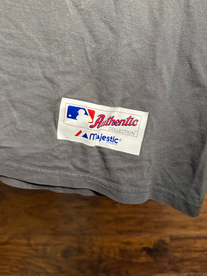 VTG NY Yankees T-shirt Jersey Mariano Rivera 42 Majestic L