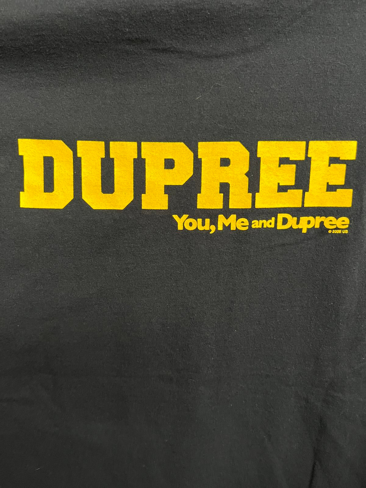 You, Me and Dupree Movie T-shirt - Owen Wilson Movie Promo L