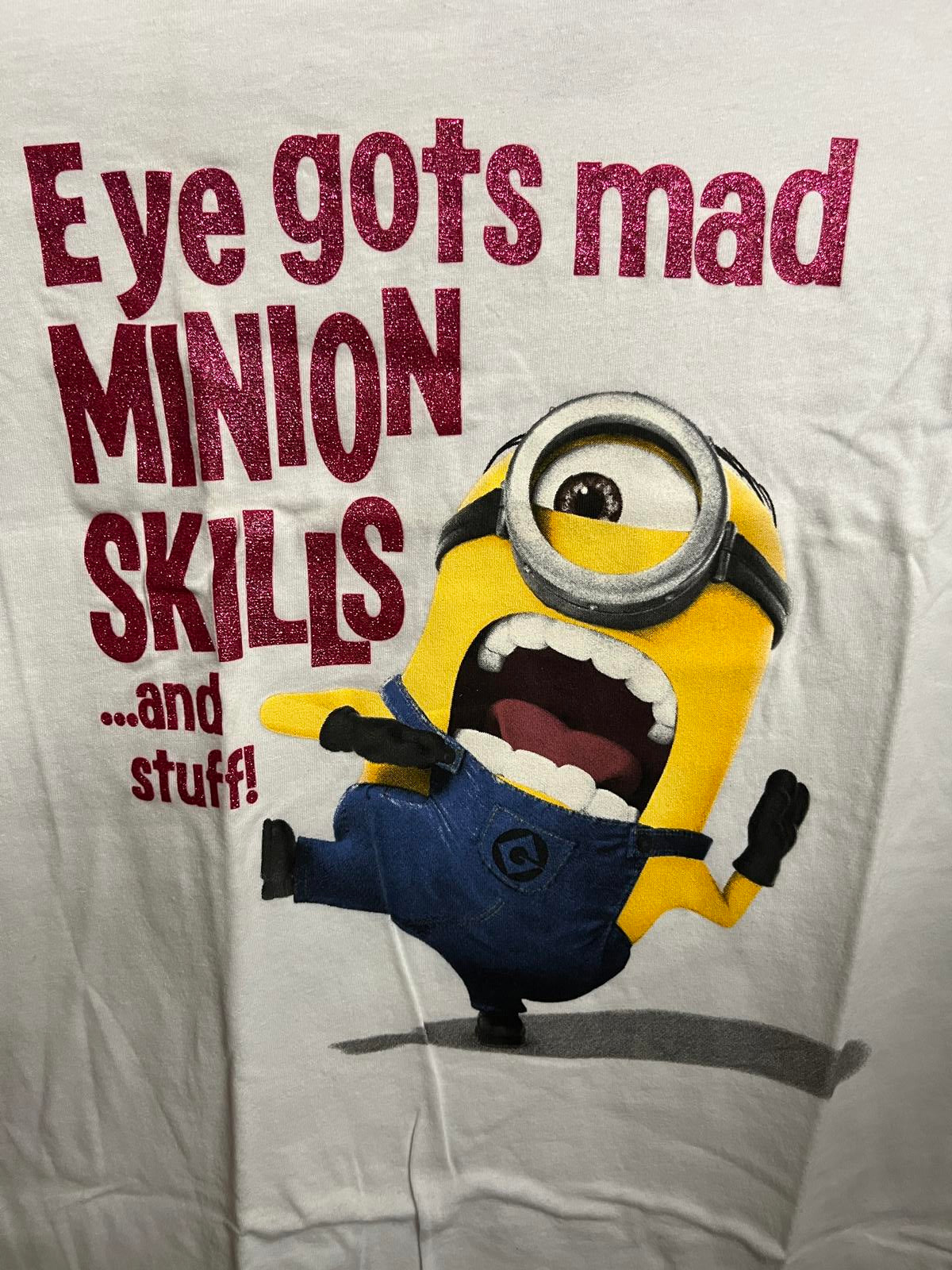 Despicable Me 2 Movie Promo T-shirt Cyclops Junior Tee
