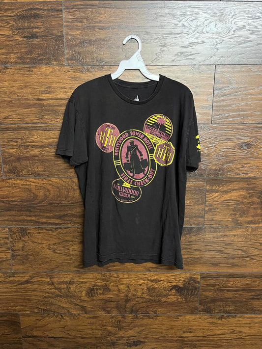 Tower of Terror 2017 T-shirt Disney Annual Passholder Tee -L