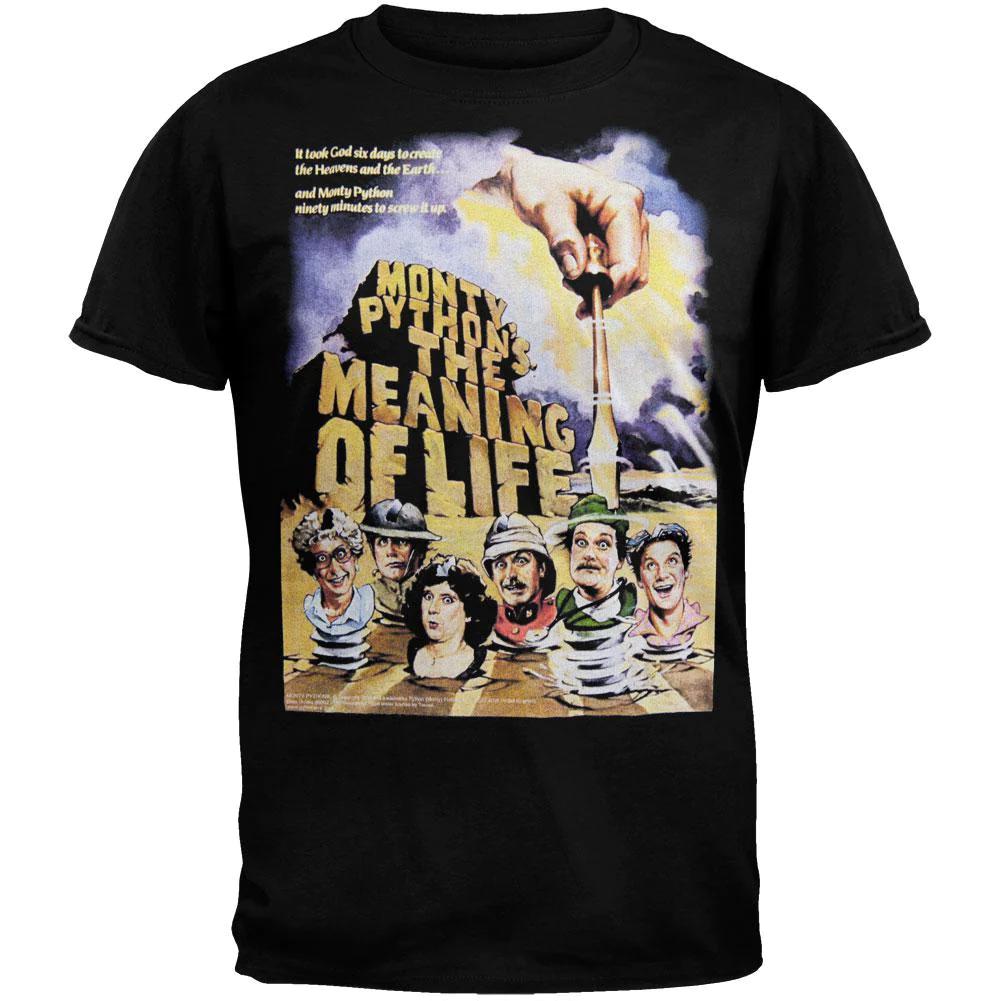 T-shirt Monty Python Movie Meaning of Life T-Shirt - M