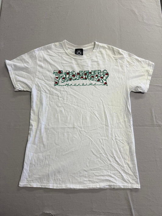 Thrasher Skateboard Magazine T-shirt Roses & Thorns - M