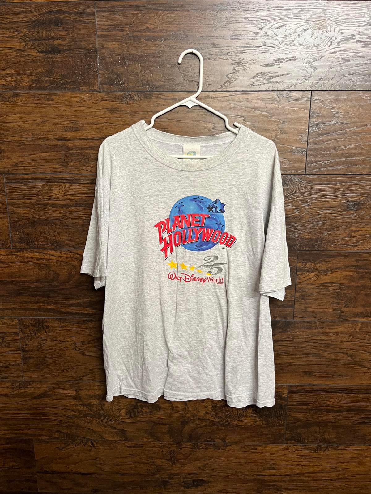 VTG T-shirt Planet Hollywood 25th Walt Disney World Tee