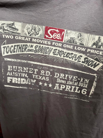 Grindhouse Movie T-shirt Rodriguez Tarantino 2007 Tee -M