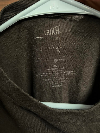 Coraline 2009 Movie x Laika T-shirt Neil Gaiman Tee - XL